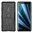 Dual Layer Rugged Tough Shockproof Case & Stand Sony Xperia XZ3 - Black
